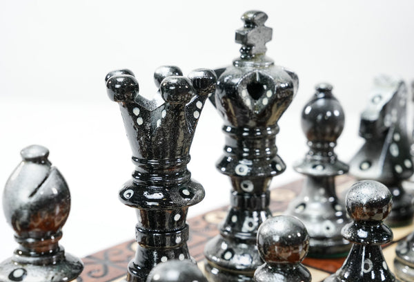 Called Into Being - Sydney Gruber Painted 21 Ambassador Chess Set #12 –  Chess House