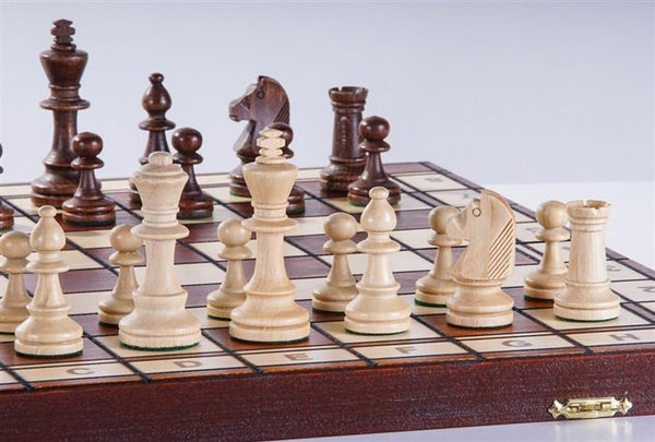 Novica Kingdom Wars Wood Chess Set, Wayfair