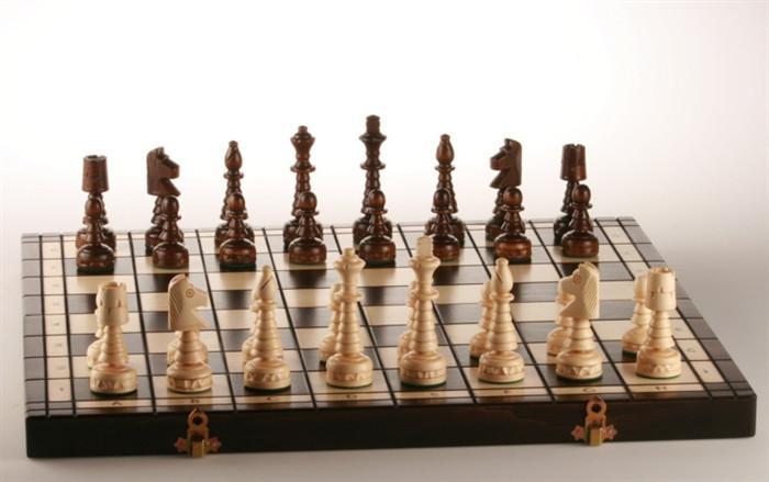 Christmas Chess Wood shops Set