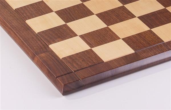 Raised Edge Style 21 Hardwood Player's Chessboard 2.25 Squares JLP, –  Chess House