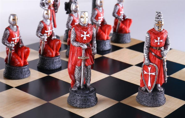 Medieval Crusades Chess Set & Board - Fantasy Gifts & Collectibles —  FairyGlen Store