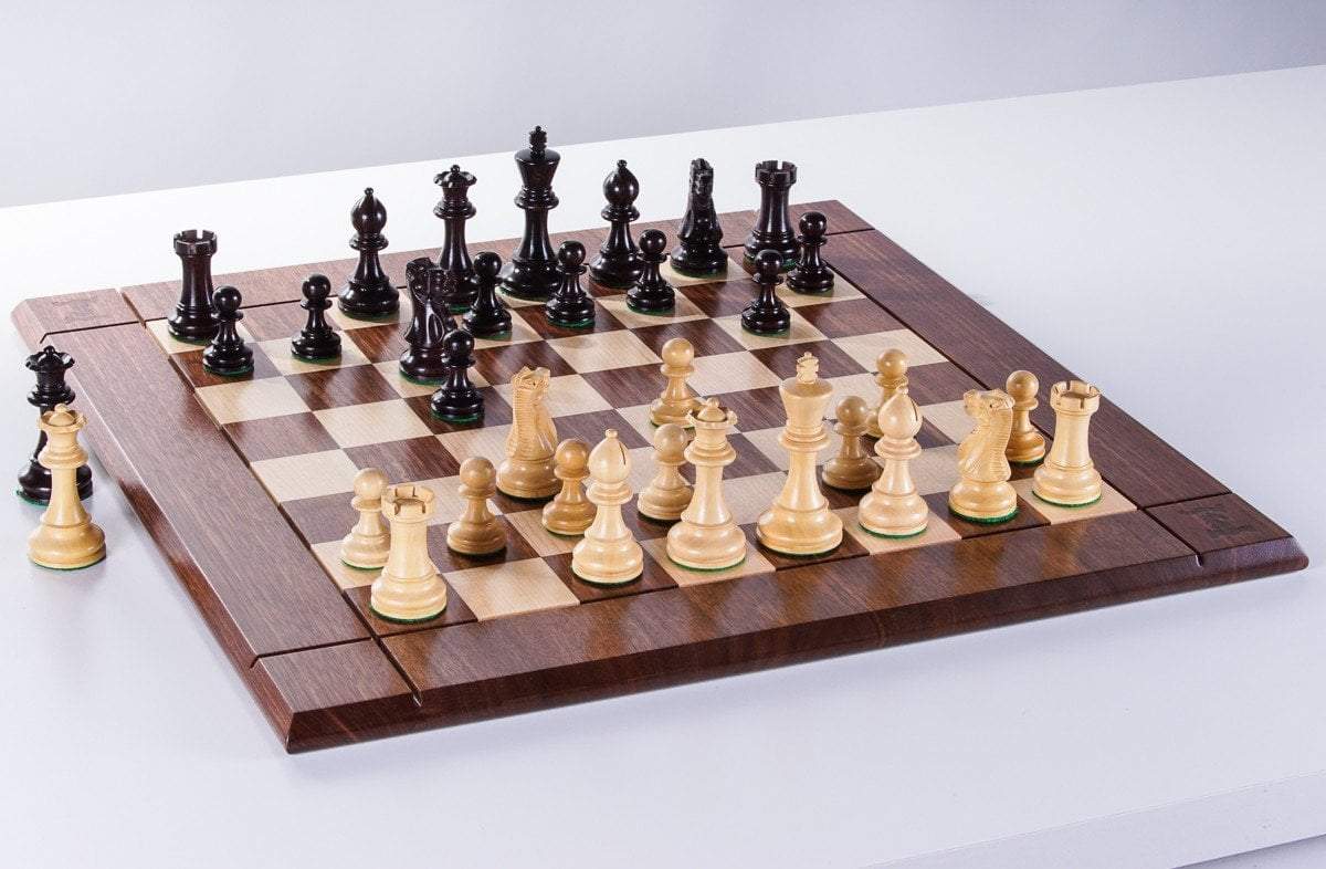 China chess solid wood large high-grade chessboard students' special chess  folding portable adult suit.