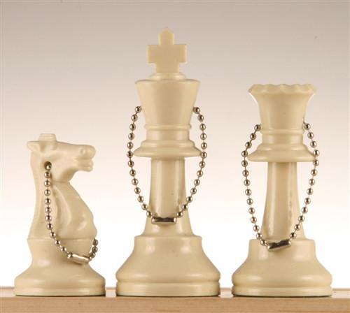 Plastic Chessmen Key Chains