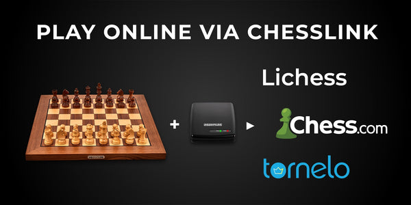 Lichess game with Millennium eONE on the ChessLink app 