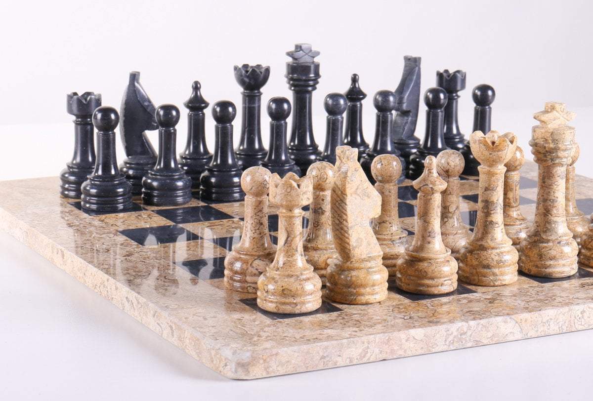 Stone chess store set