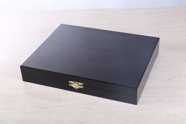 Standard Flat Wood Chess Box – Chess House