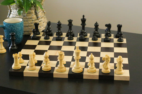 the STACK Chessboard - Tournament Edition in Wenge and Maple  US-JLPSTKBD225WG Online Sale 