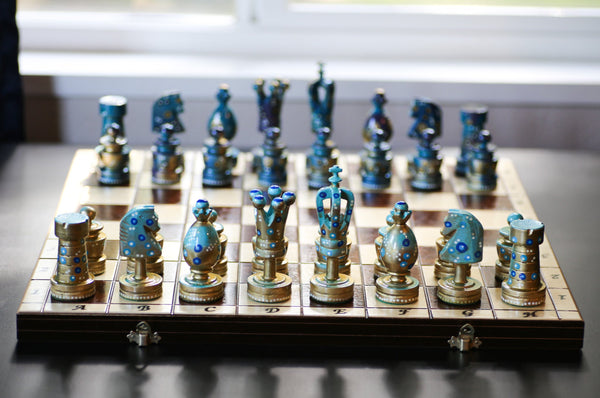 Luxury Chess Sets With Storage Large Chess Set With Board 