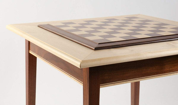 Wood Chess Set Raised Board Solid Walnut and White Oak -  Canada in  2023