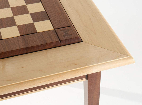 21th Century Italian Table, Chess Board with Chess Game