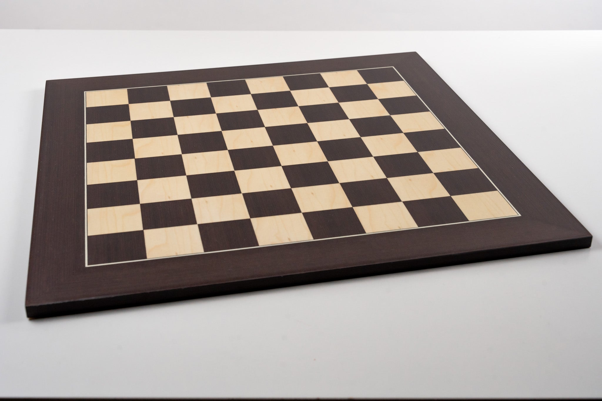 21.5" Deluxe Wenge and Maple Chess Board - Board - Chess-House