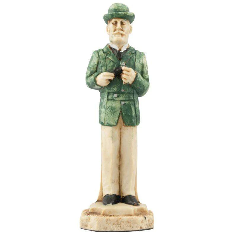 SINGLE REPLACEMENT PIECES: The Sherlock Holmes Chess Pieces - SAC Hand Decorated