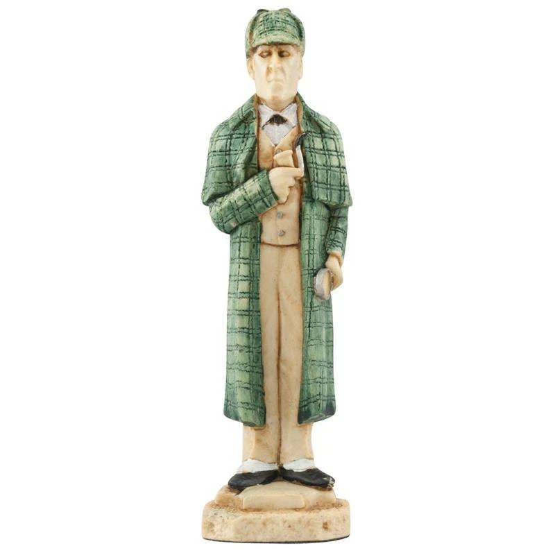 SINGLE REPLACEMENT PIECES: The Sherlock Holmes Chess Pieces - SAC Hand Decorated