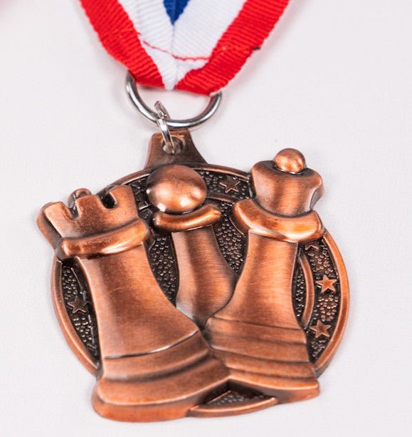 Chess Medals - Round Style - Award - Chess-House