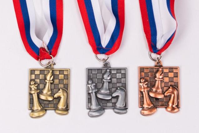 Chess Medals - Square Style - Award - Chess-House