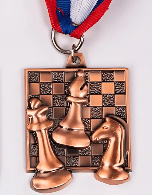 Chess Medals - Square Style - Award - Chess-House