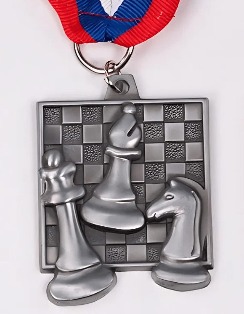 Chess Medals - Square Style - Award - Chess-House