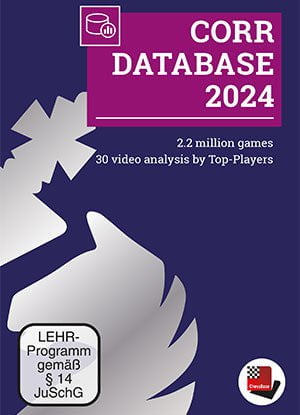 ChessBase Corr Database 2024 (DIGITAL DOWNLOAD) - Digital Download - Chess-House