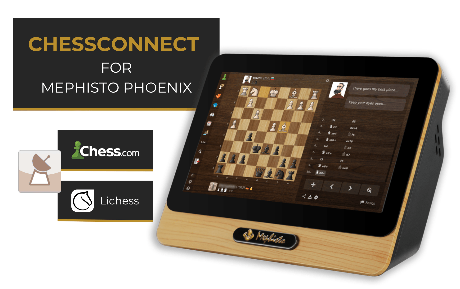 ChessConnect for Mephisto Phoenix - Chess Computer - Chess-House