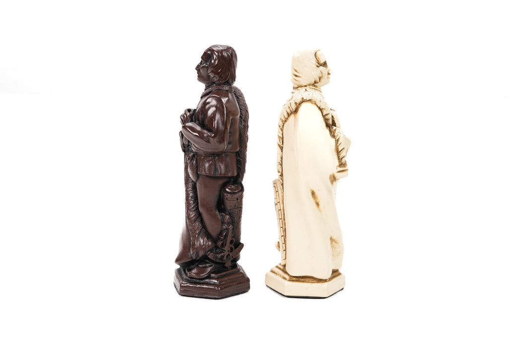 Christopher Columbus Chess Pieces by Berkeley - Russet Brown