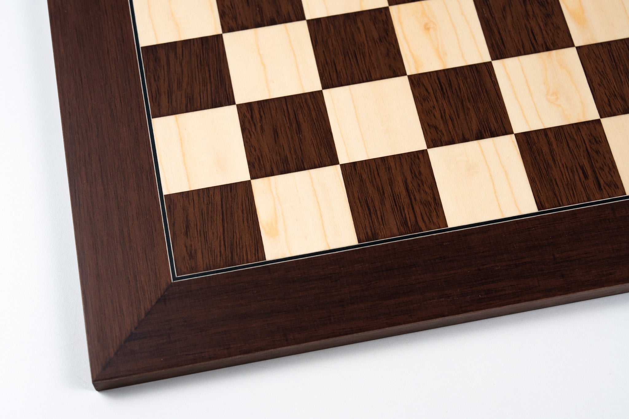 Deluxe Montgoy Palisander and Maple Chess Board - Board - Chess-House