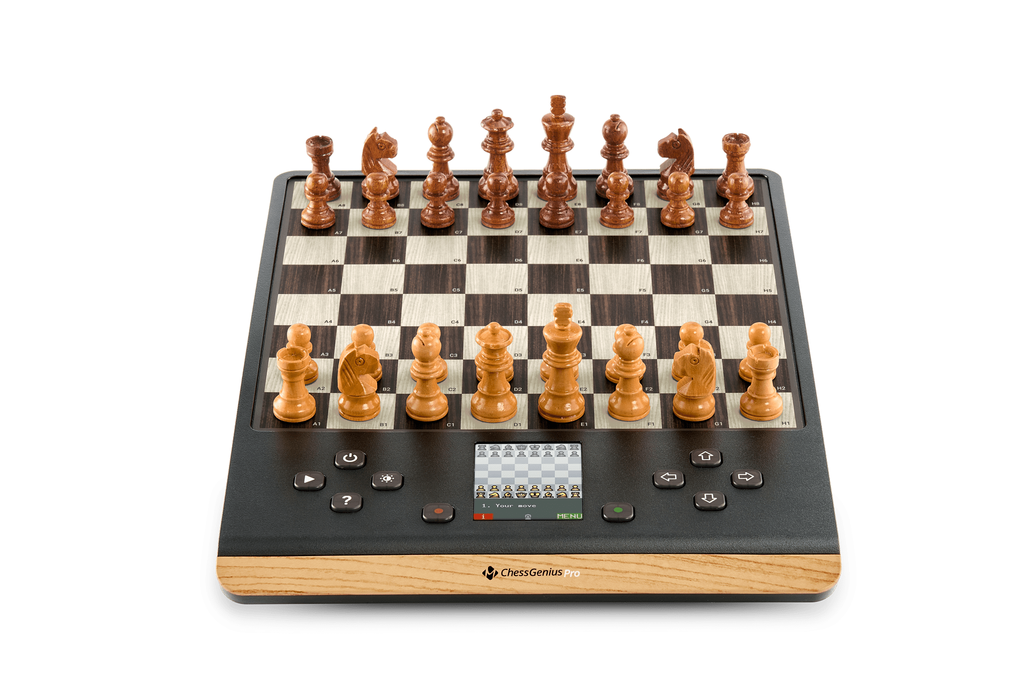 Millennium Chess Genius PRO - Wooden Edition - Chess Computer - Chess-House