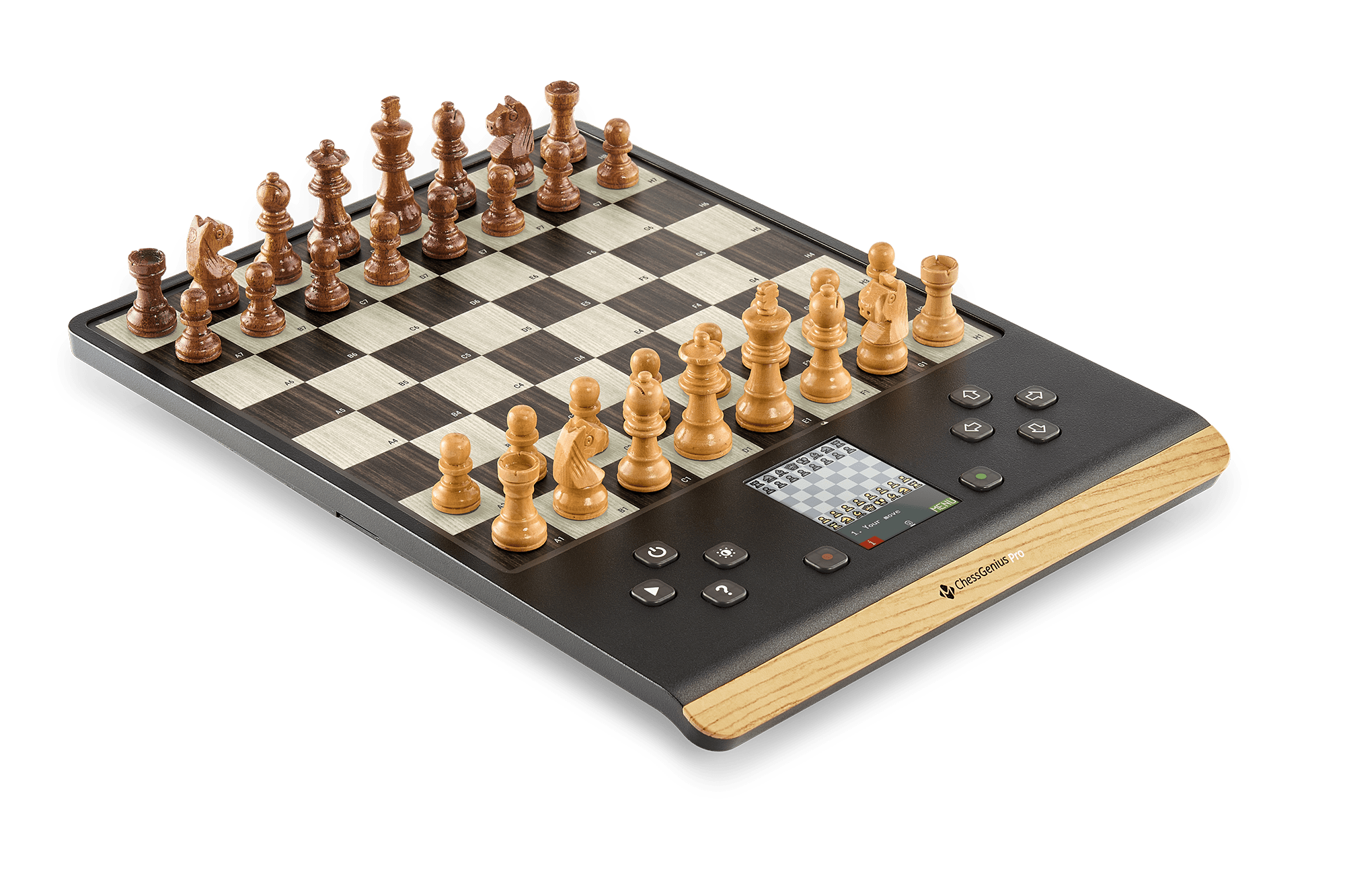 Millennium Chess Genius PRO - Wooden Edition - Chess Computer - Chess-House