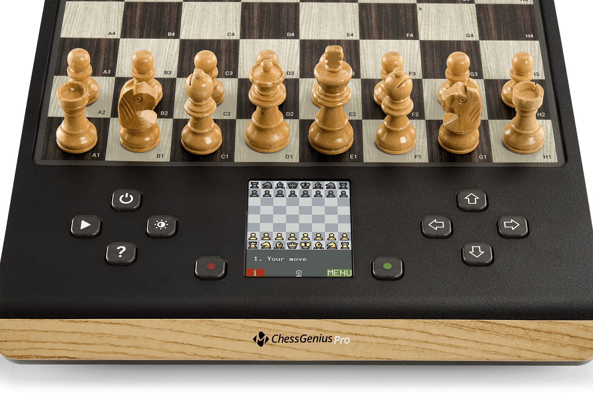 Millennium Chess Genius PRO - Wooden Edition - Chess Computer - Chess-House