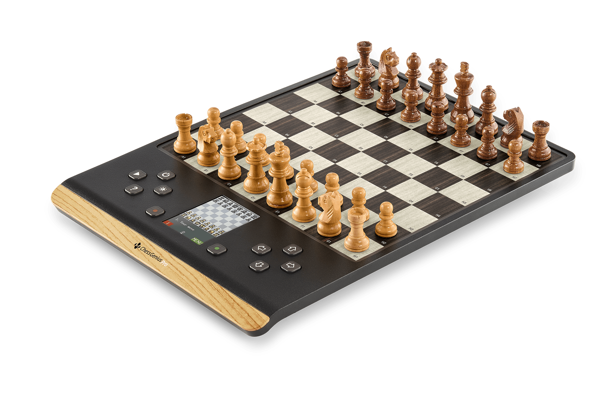 Millennium Chess Genius PRO - Wooden Edition - Chess Computer - Chess-House