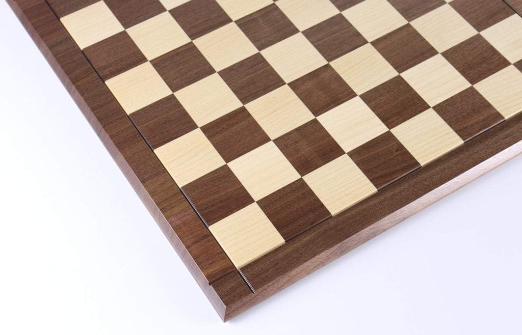 Classic Series chess set , Boxwood & Ebonized , 5 King with 2.25 Square  Beveled series chess board