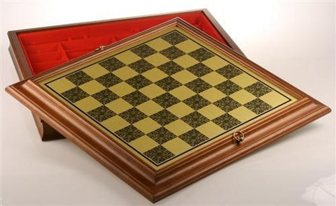 KD Chess Board Table with Stand Indoor Game Chess Board with Coins & Drawer  Full Size Board (Ht 29 Inches)