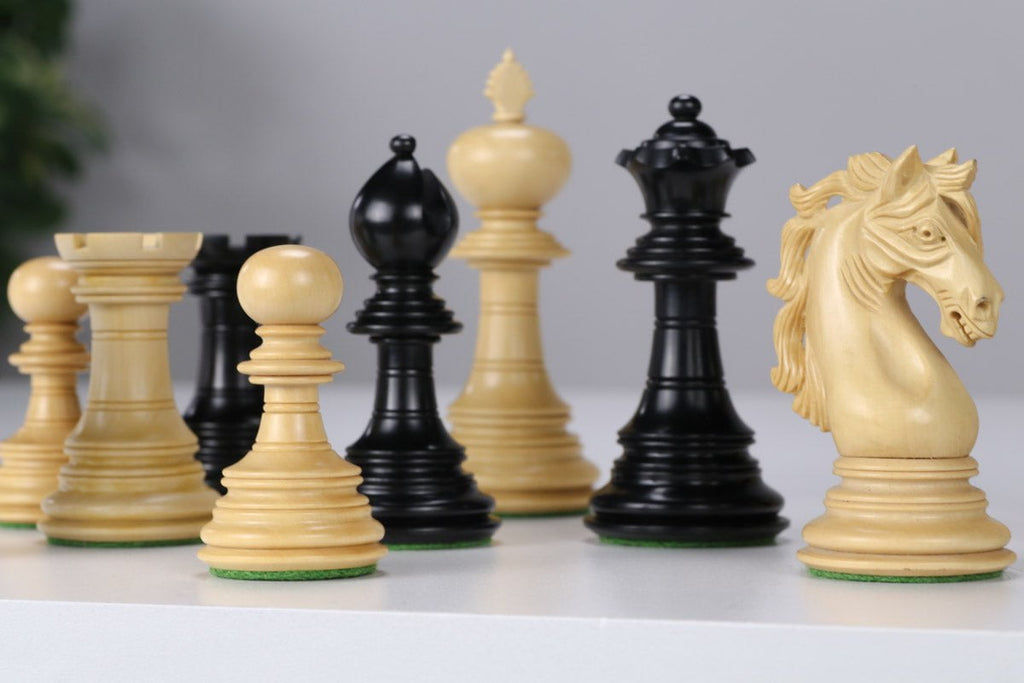 Buy American Adios Luxury Chess Pieces with Wooden Board