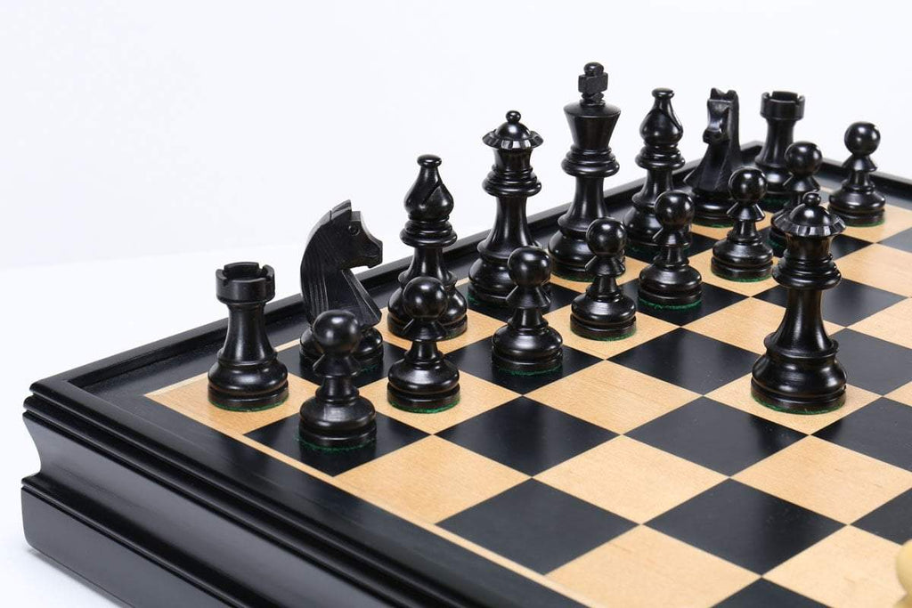 Club Chess Pieces with Storage Board – Chess House