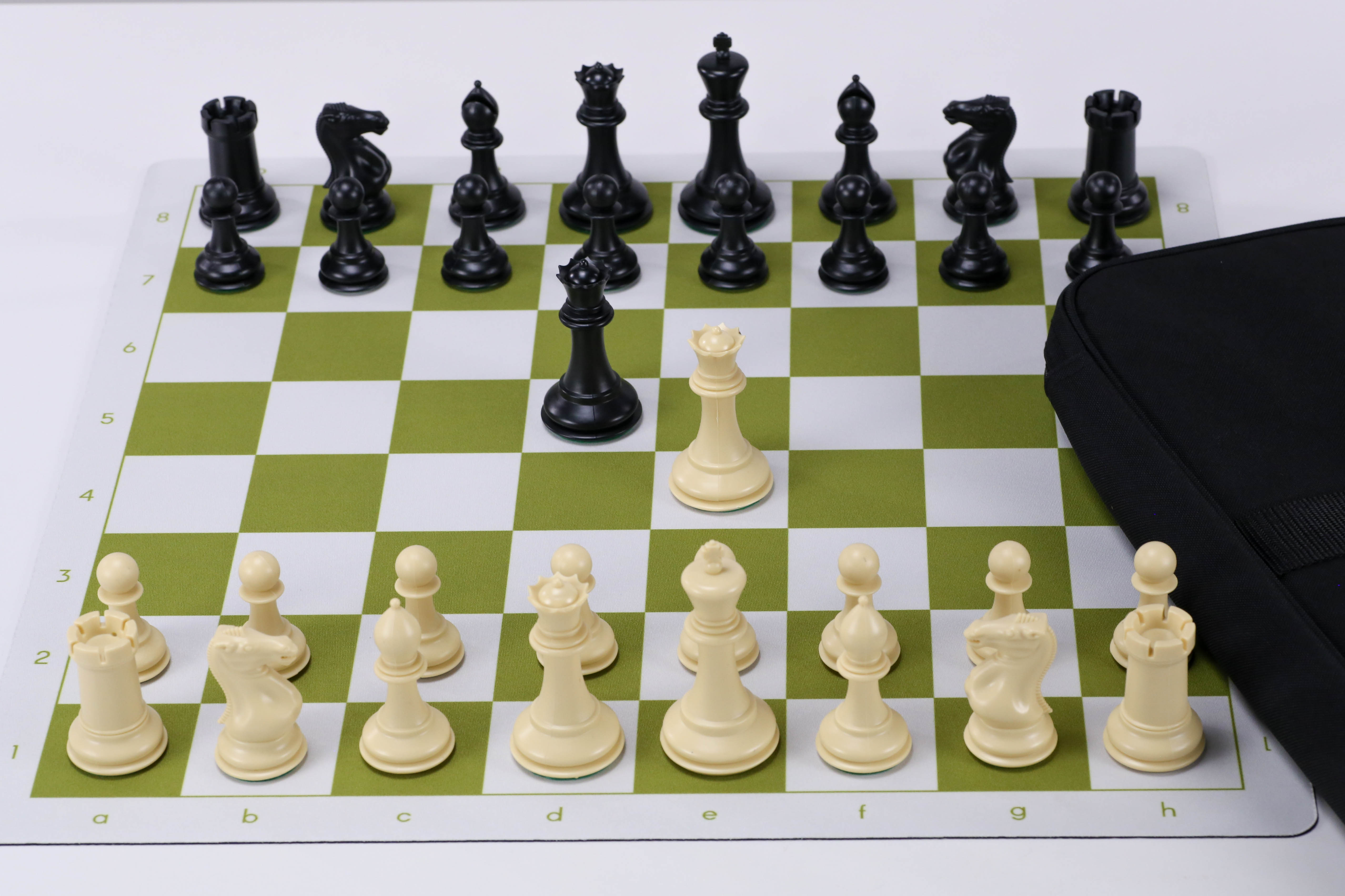 Tournament travel high quality chess set straunton