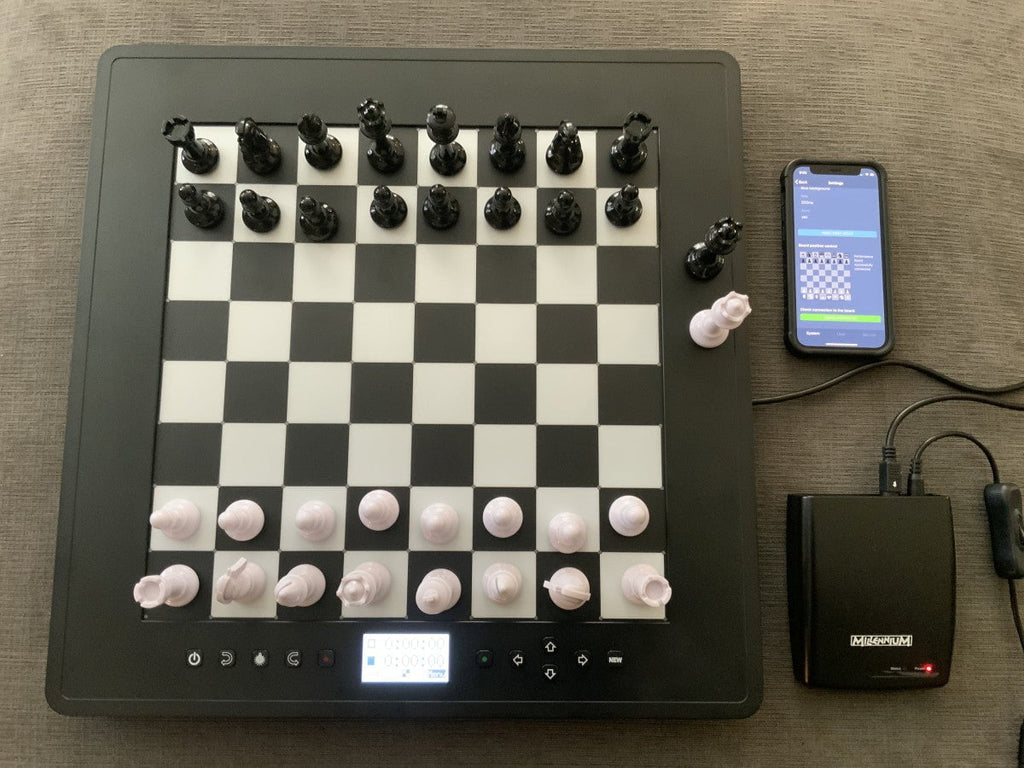 Millennium eONE Electronic Chess Board - Play Online. USB and
