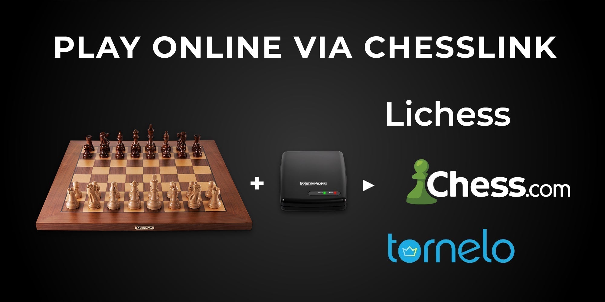 DEAL ITEM: Supreme Tournament 55 Millennium Electronic Chess Set - Open Box - Chess-House