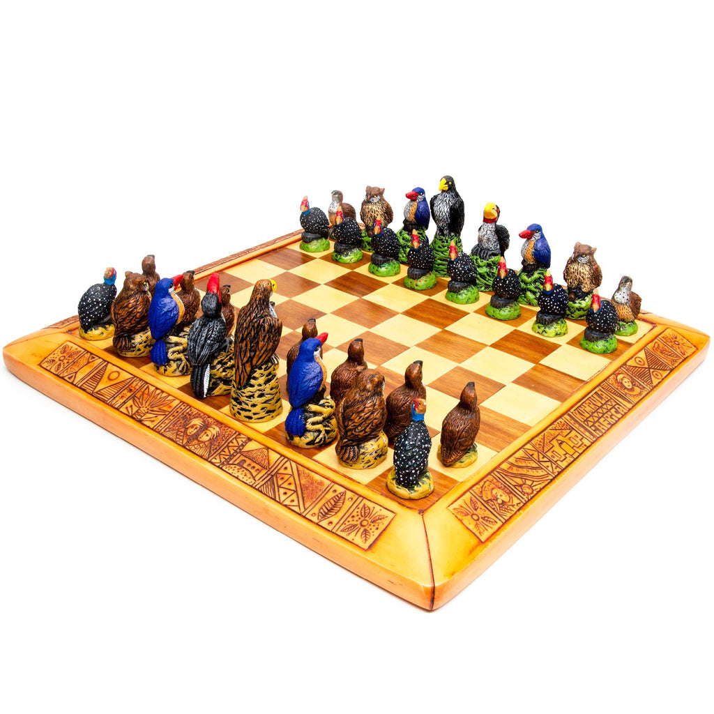 Chess Board – Molded Mahogany – 2.375” Squares – The Chess Store