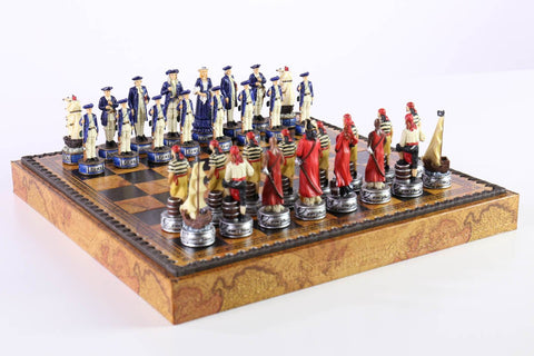 Pirates Chess Set with Storage Board – Chess House