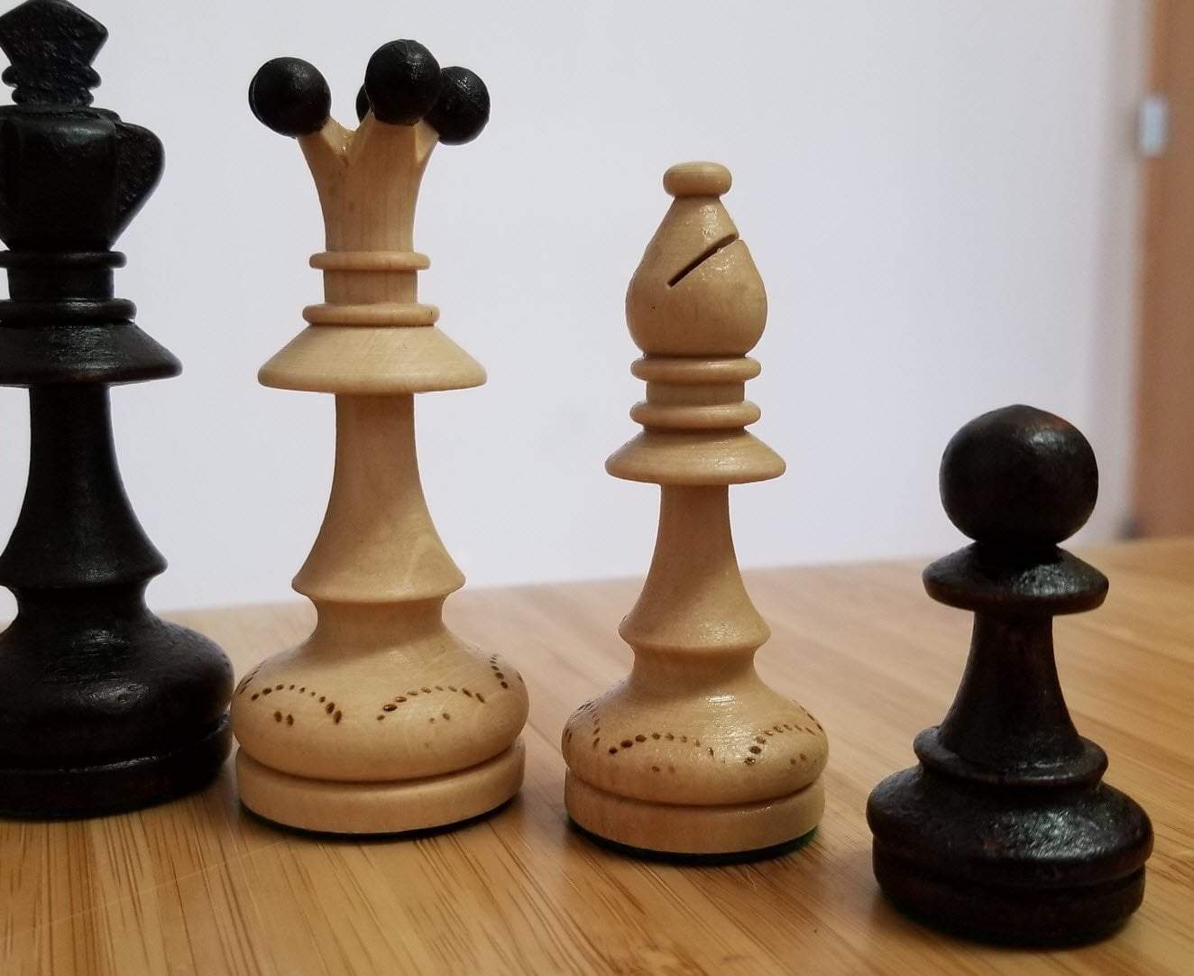 SINGLE REPLACEMENT PIECES: 20" Polish Chess Set Piece