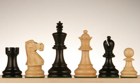 SINGLE REPLACEMENT PIECES: Geometric Style Chessmen on Black and White –  Chess House