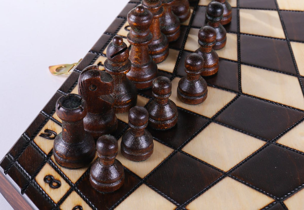 Medium Chess Board with Pieces