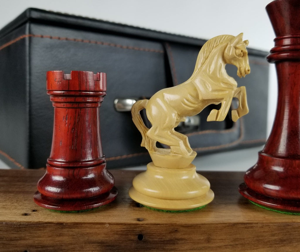 Chess Pieces: Stallion Knight, Wood