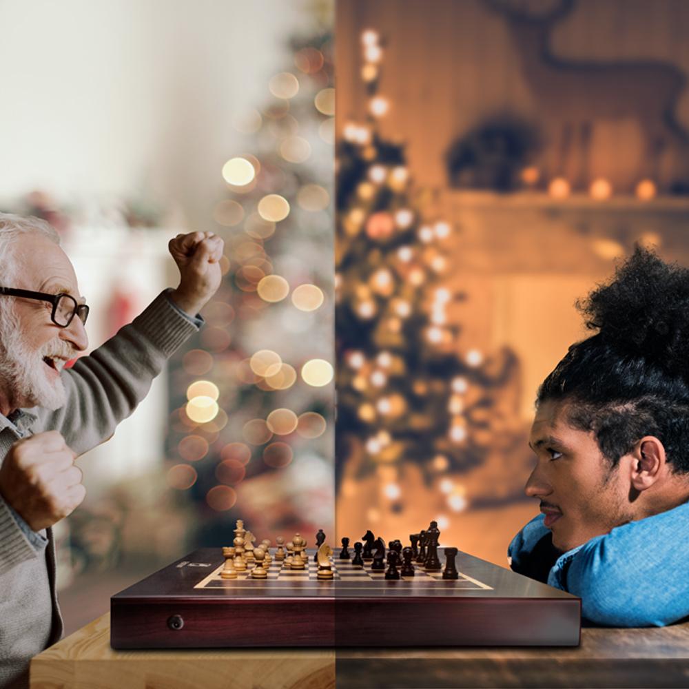 Square Off Grand Kingdom Set | Tablero de ajedrez automatizado para adultos  y niños | Tablero de ajedrez electrónico más inteligente del mundo 