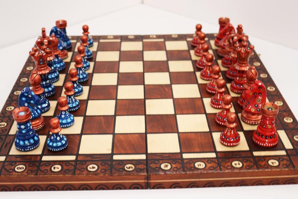 21 Polish Ambassador Folding Chess Set