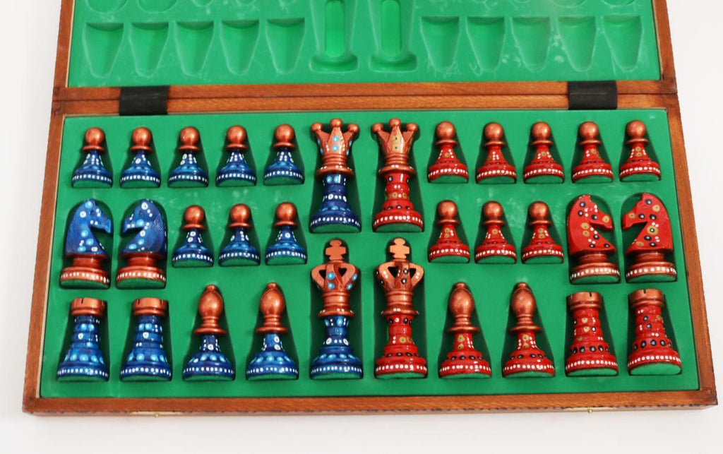 Called Into Being - Sydney Gruber Painted 21 Ambassador Chess Set #12 –  Chess House