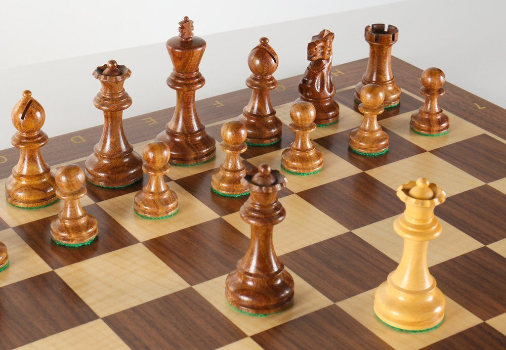 The Grandmaster Chess Set and Board Combination