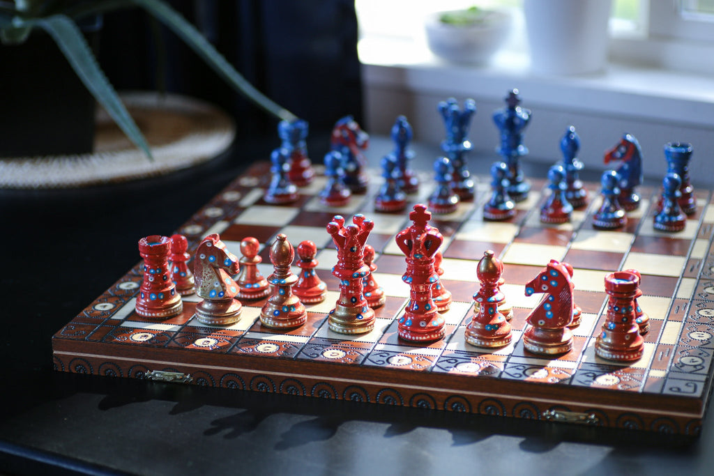 Vintage Premier Edition Grandmaster Chess #23 w/ Board by Cardinal