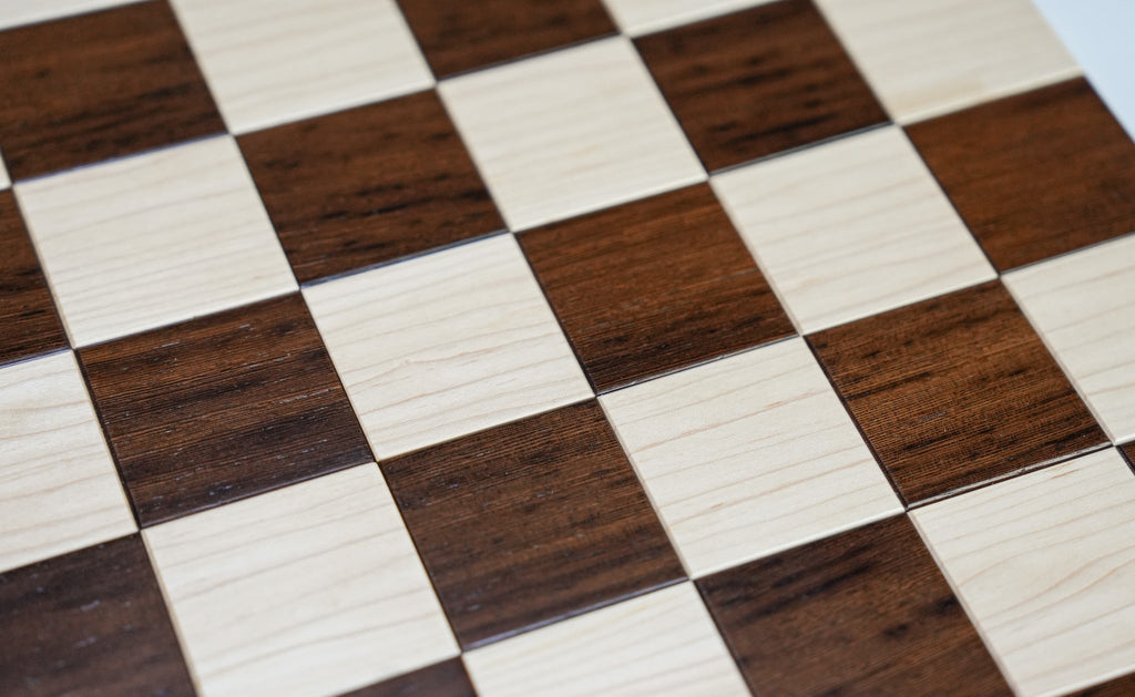 the STACK Chessboard - Tournament Edition in Wenge and Maple  US-JLPSTKBD225WG Online Sale 