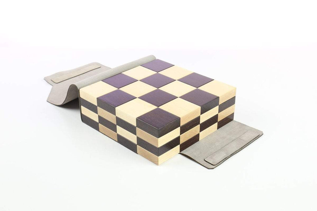 the STACK Chessboard - Tournament Edition in Wenge and Maple  US-JLPSTKBD225WG Online Sale 