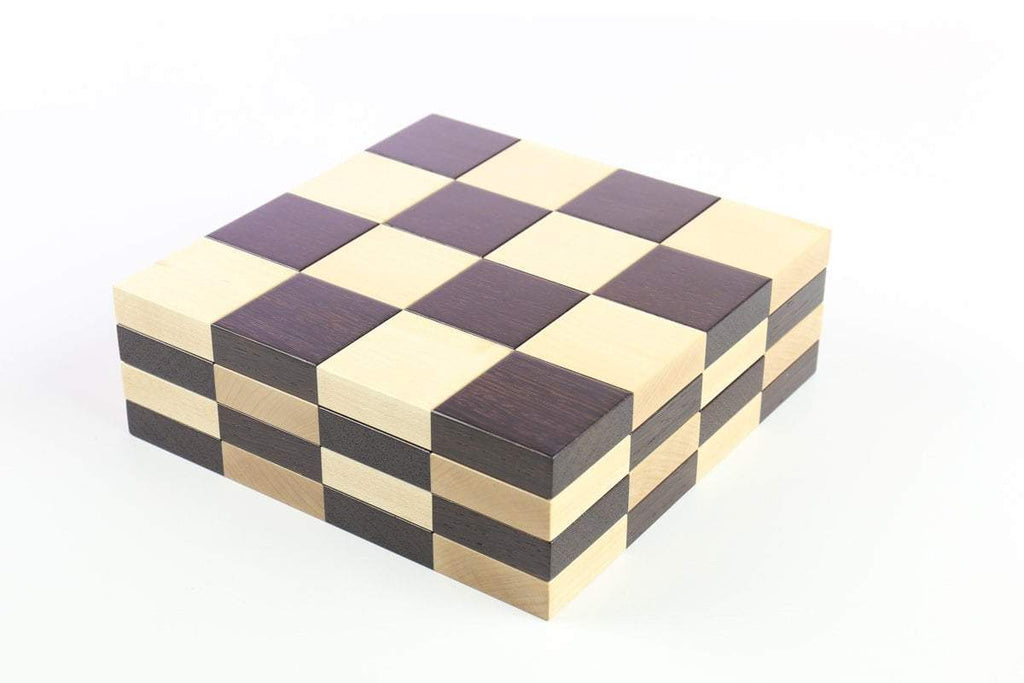 the STACK Chessboard - Tournament Edition in Wenge and Maple  US-JLPSTKBD225WG Online Sale 